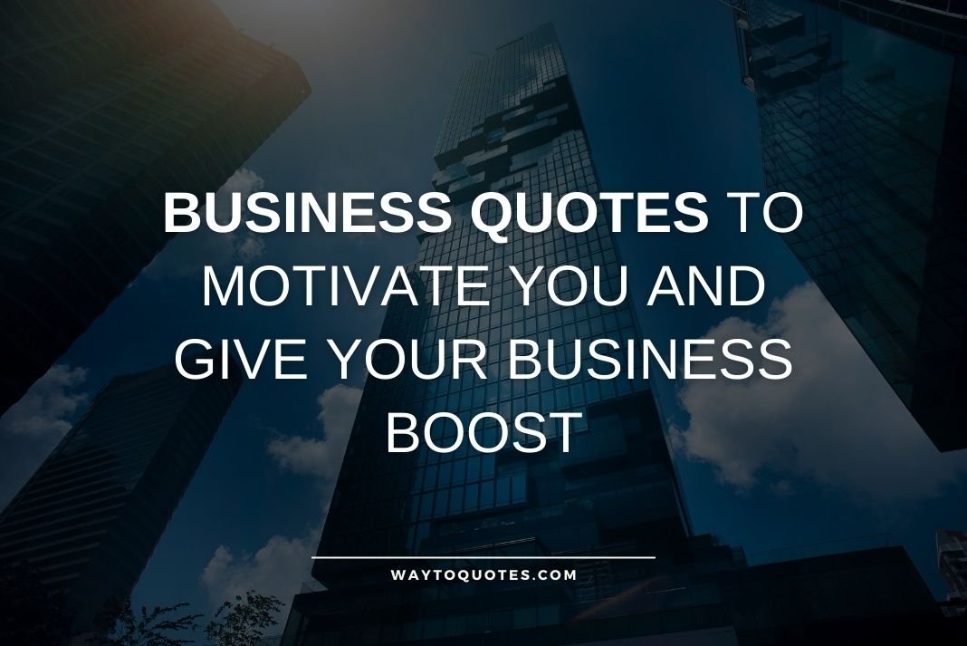 Business Quotes