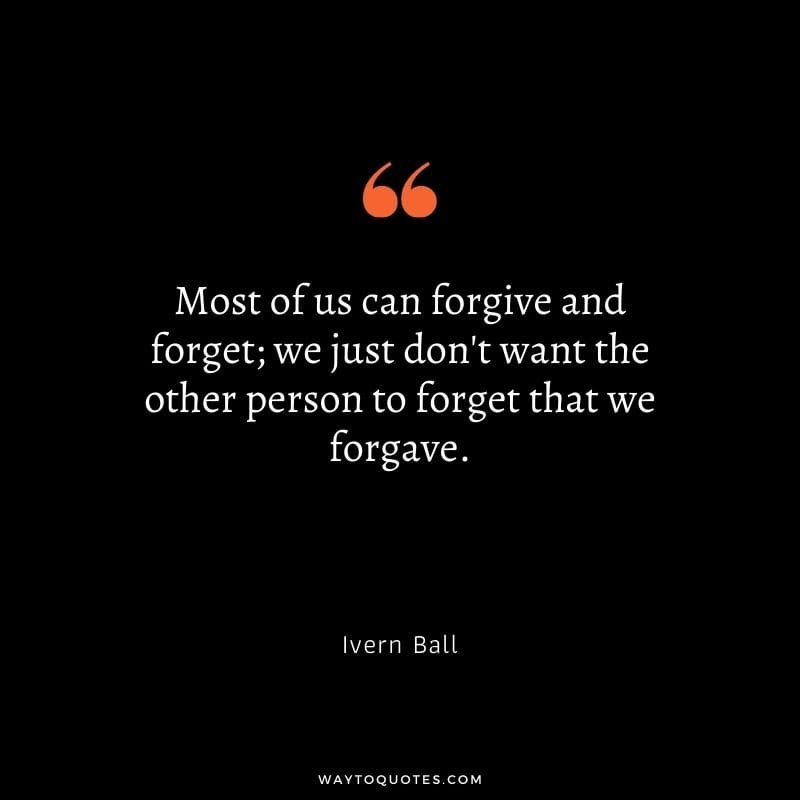 Forgiveness Quotes