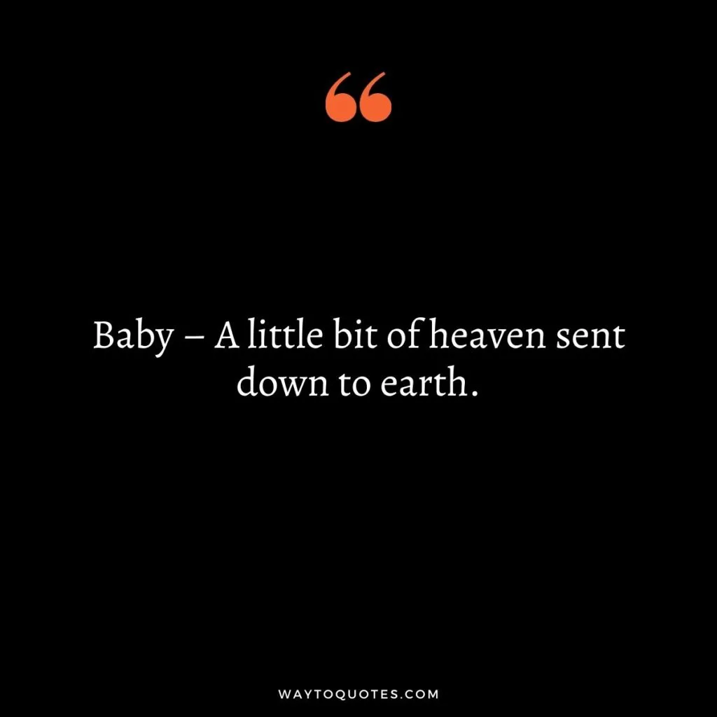 Short Baby Quotes