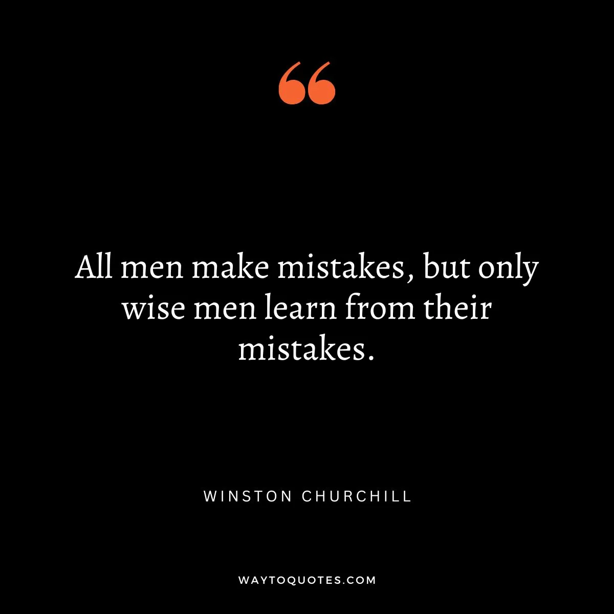 Learning from Mistakes Quotes