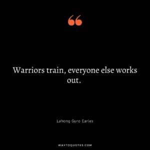 Warrior Quotes