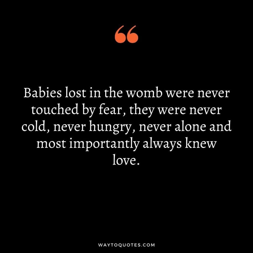 losing a baby quotes