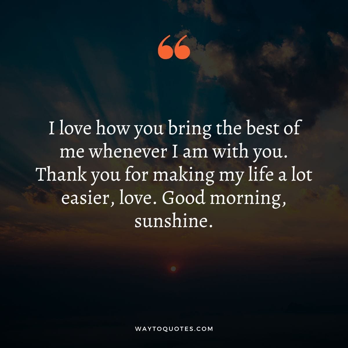Good Morning Love Messages