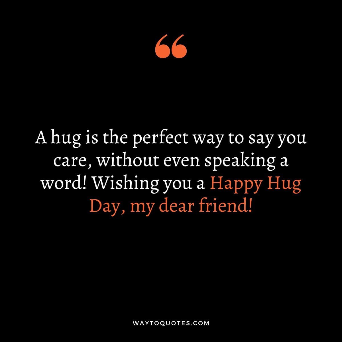 Happy Hug Day Wishes