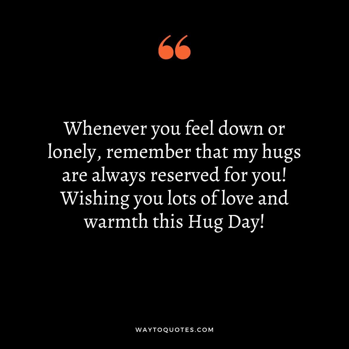 Happy Hug Day Wishes