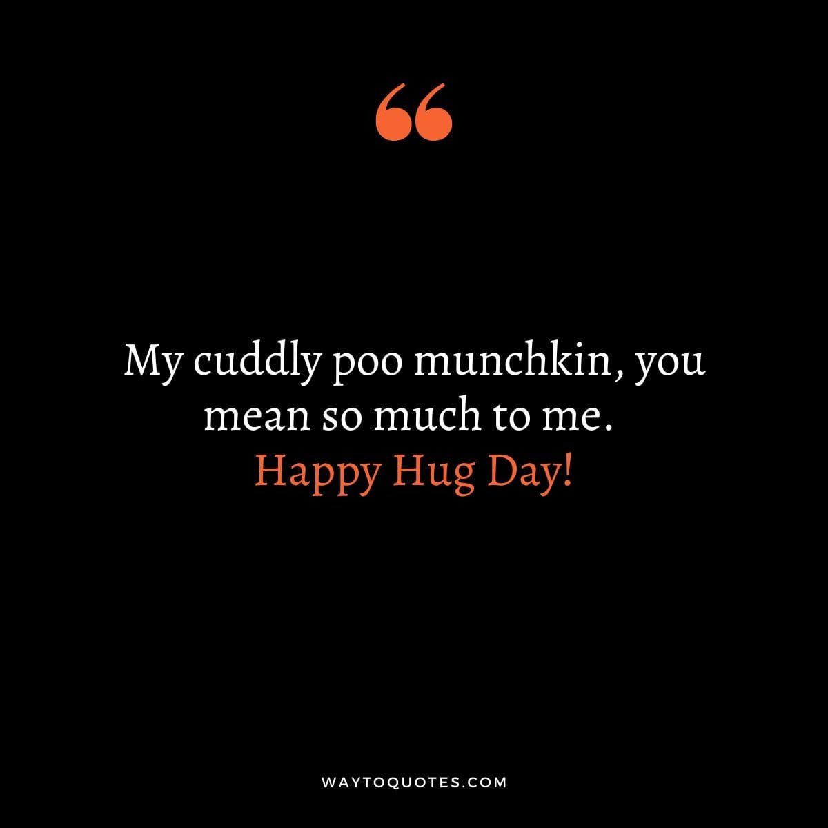 Happy Hug Day Wishes