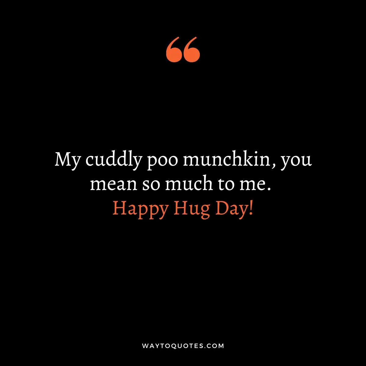 Happy Hug Day Wishes