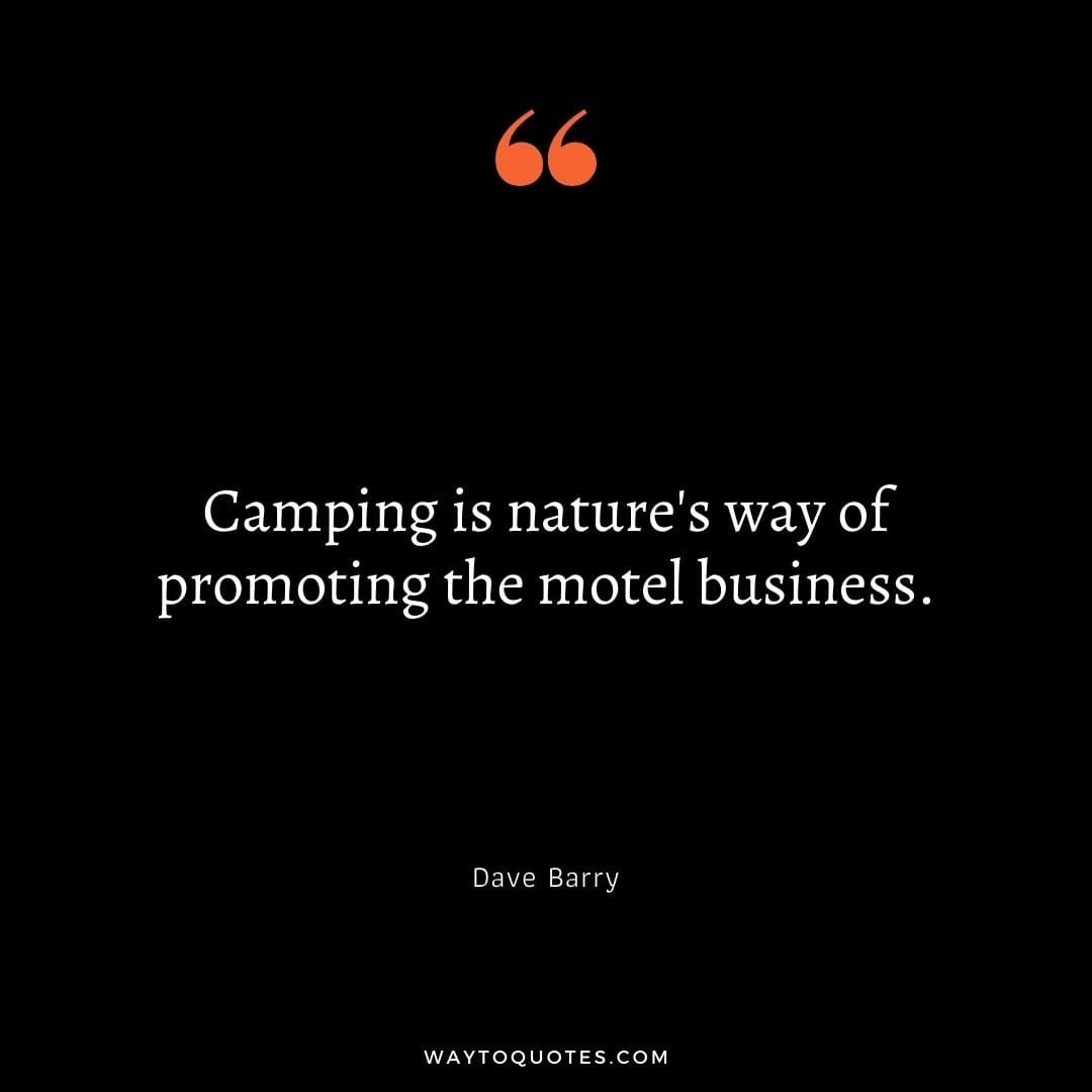 Camping Quotes