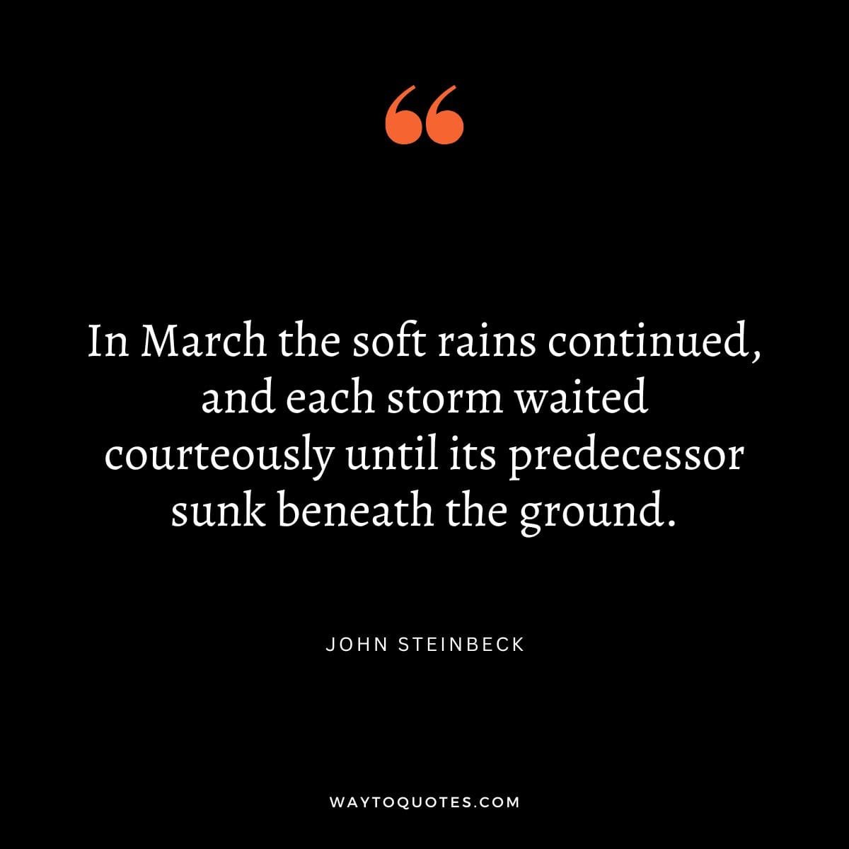 March Quotes 