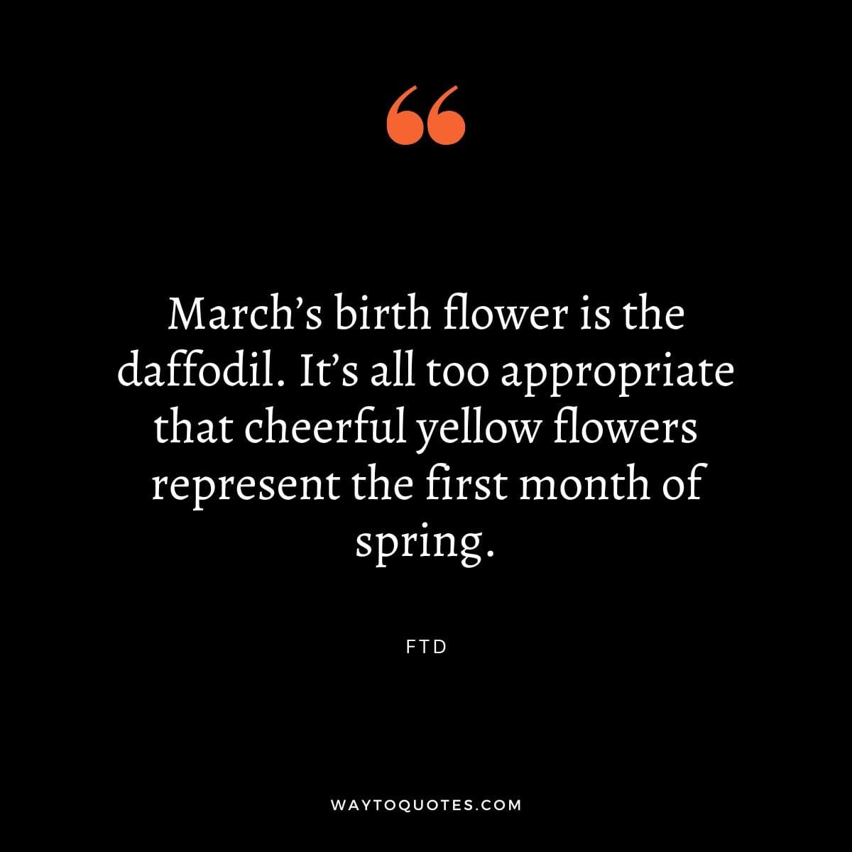 March Quotes