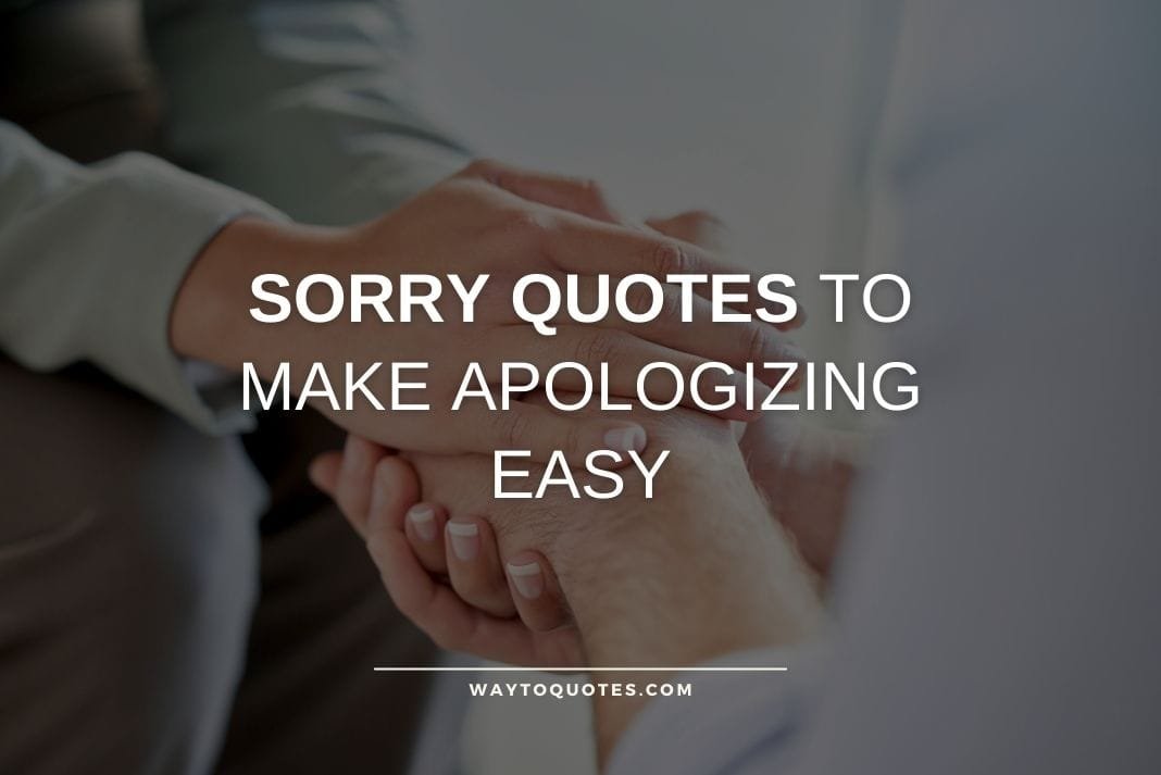 Sorry Quotes