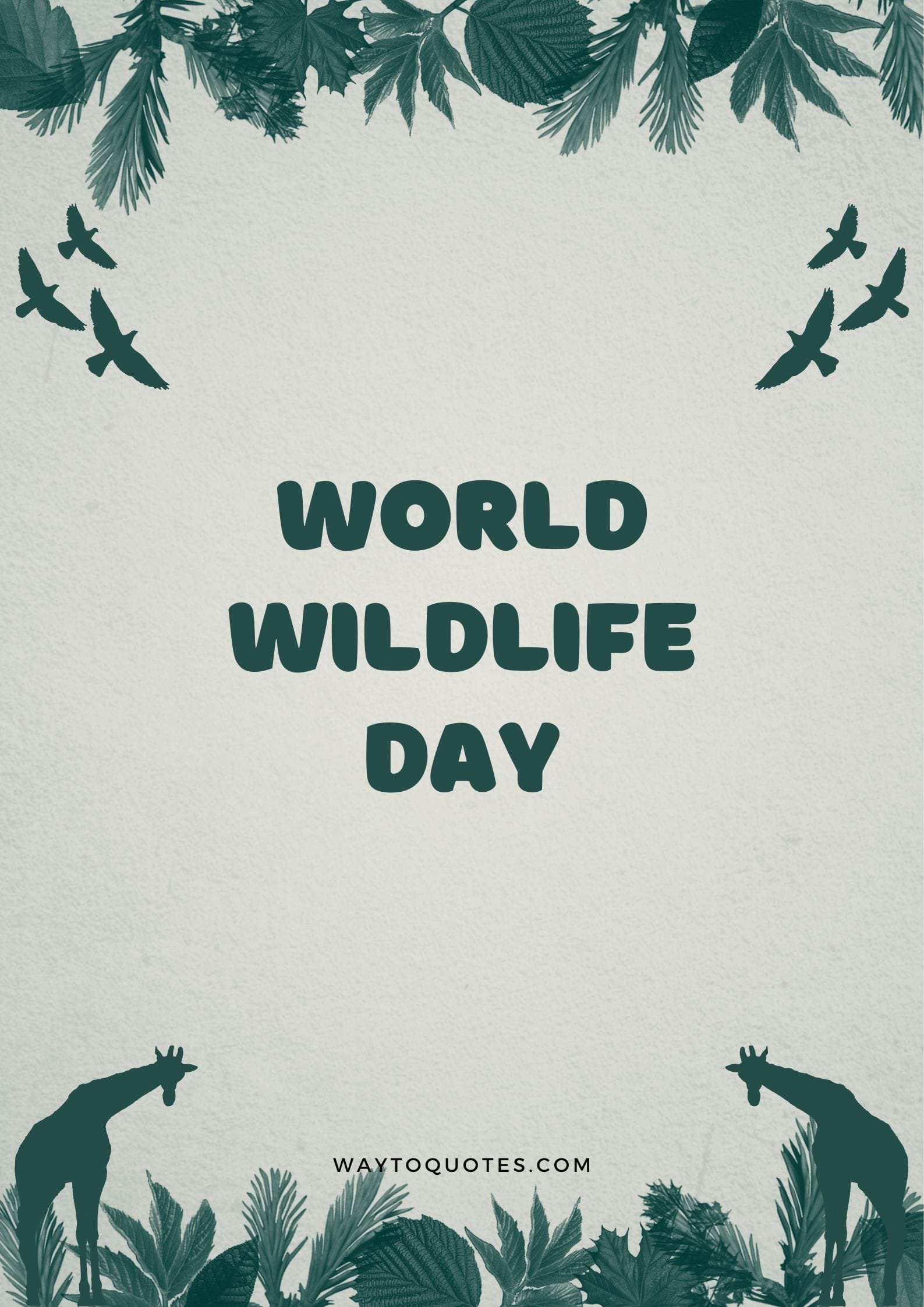 World wildlife day Wishes