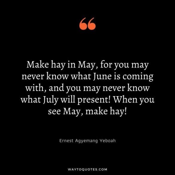 65 May Quotes for the Summer Lovers - WayToQuotes