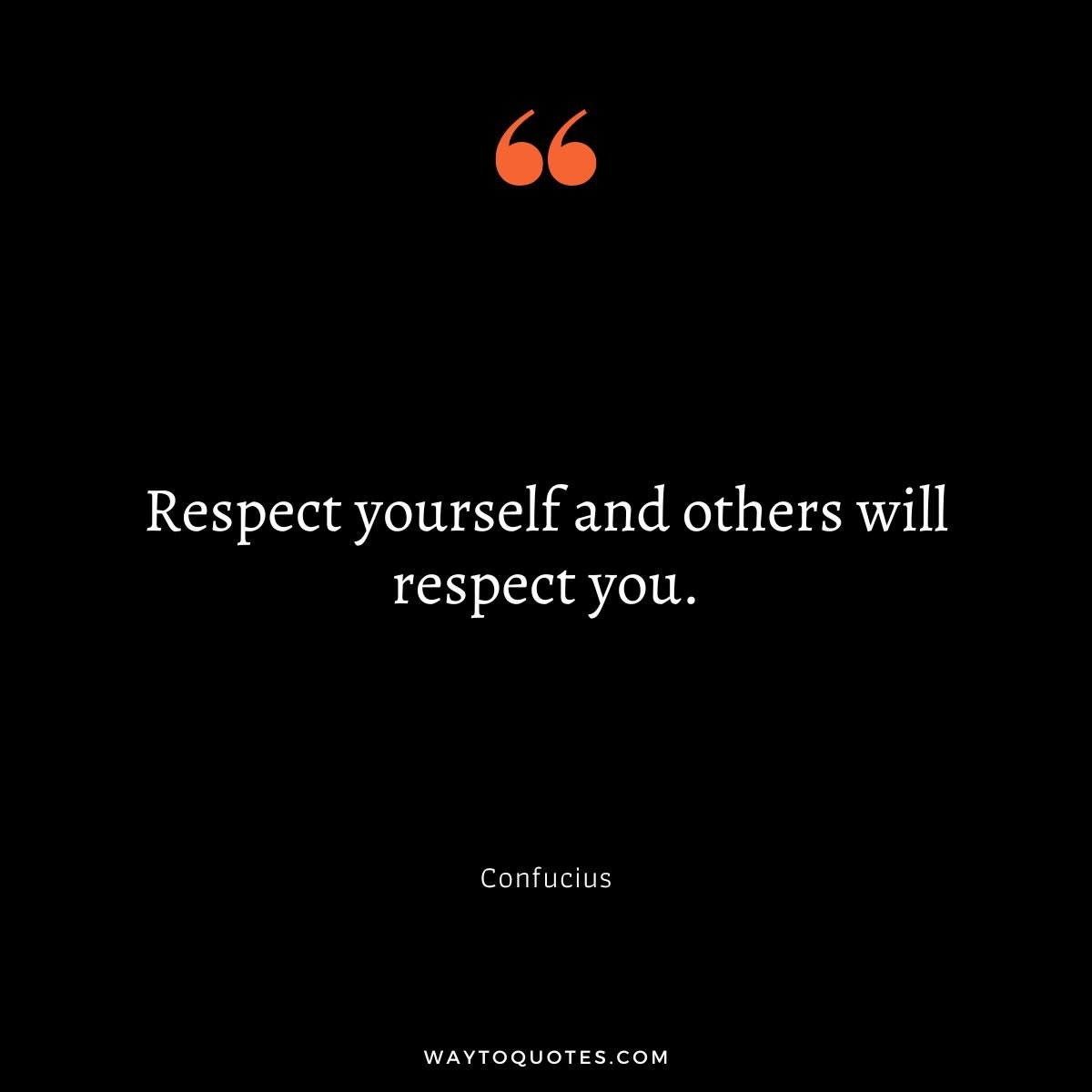 self respect quotes