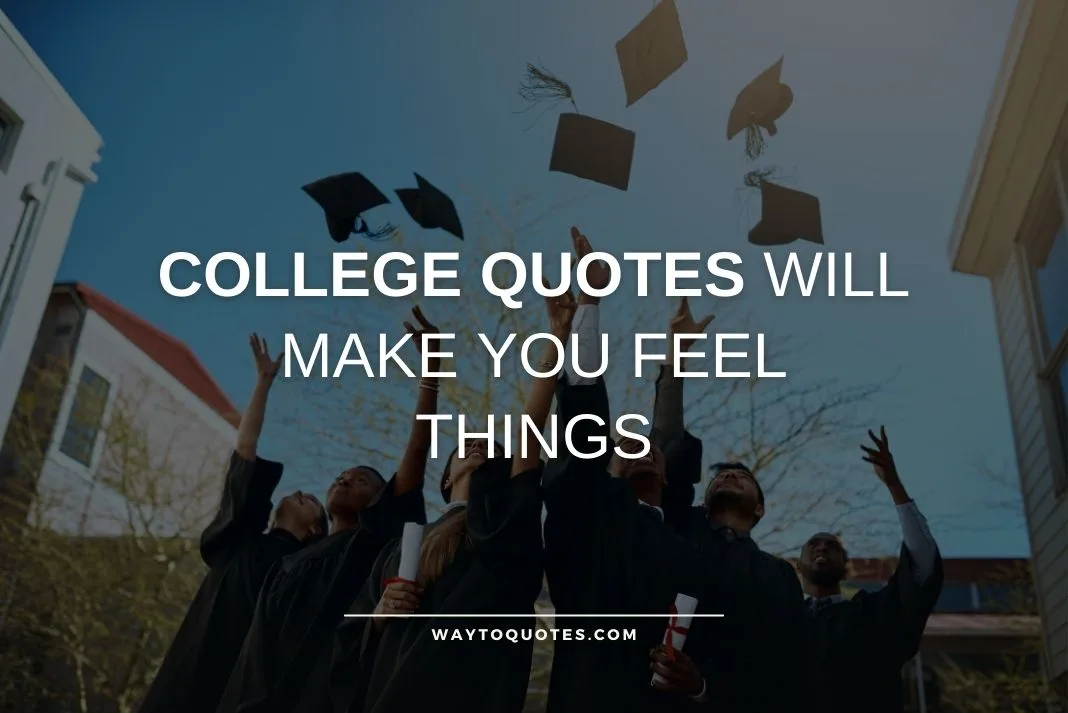 College Quotes Will Make You Feel Things