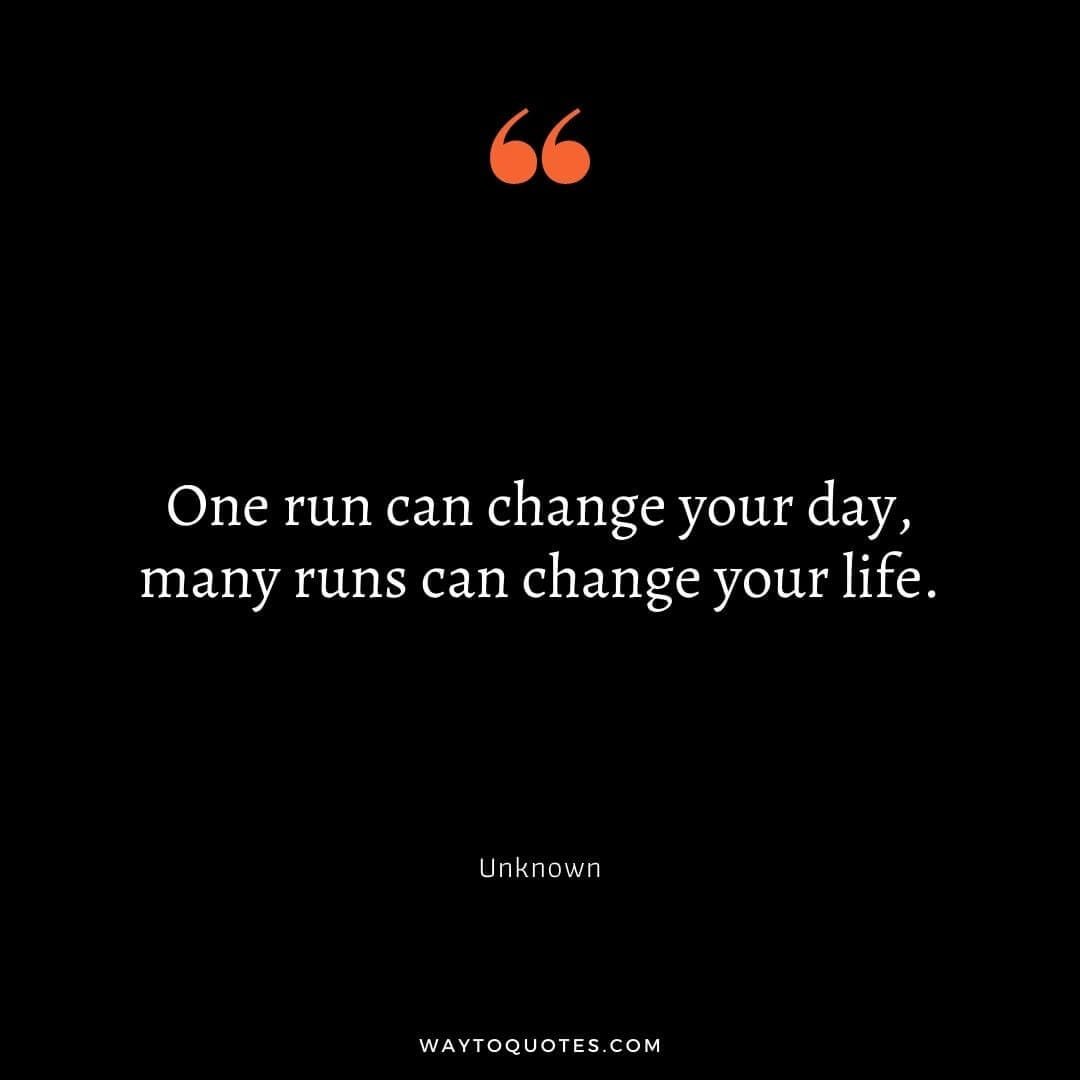 Short Inspirational Running Quotes