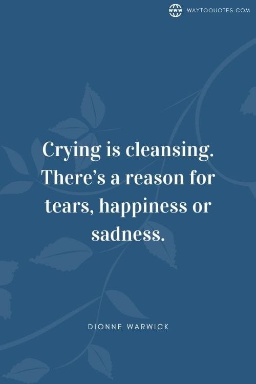 80+ Crying Quotes For Less Tears - WayToQuotes