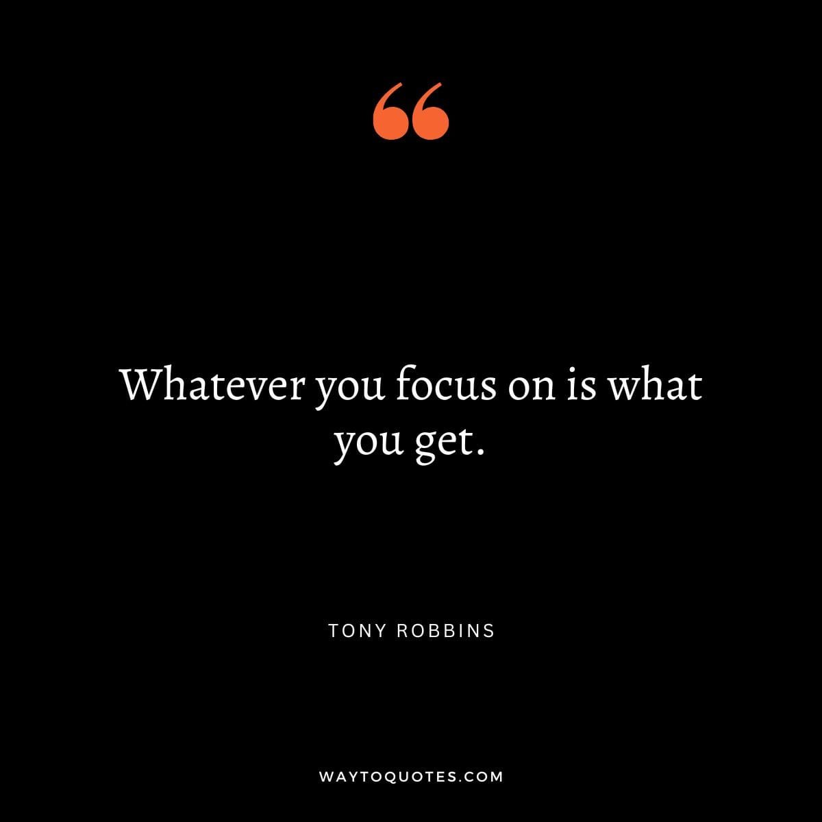 Focus Quotes by Tony Robbins