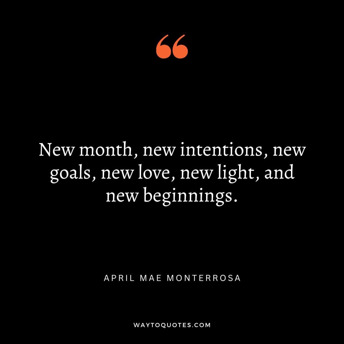 New Month Quotes