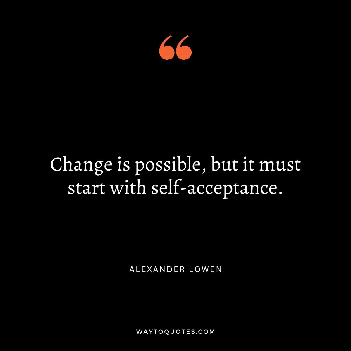 Self Acceptance Quotes