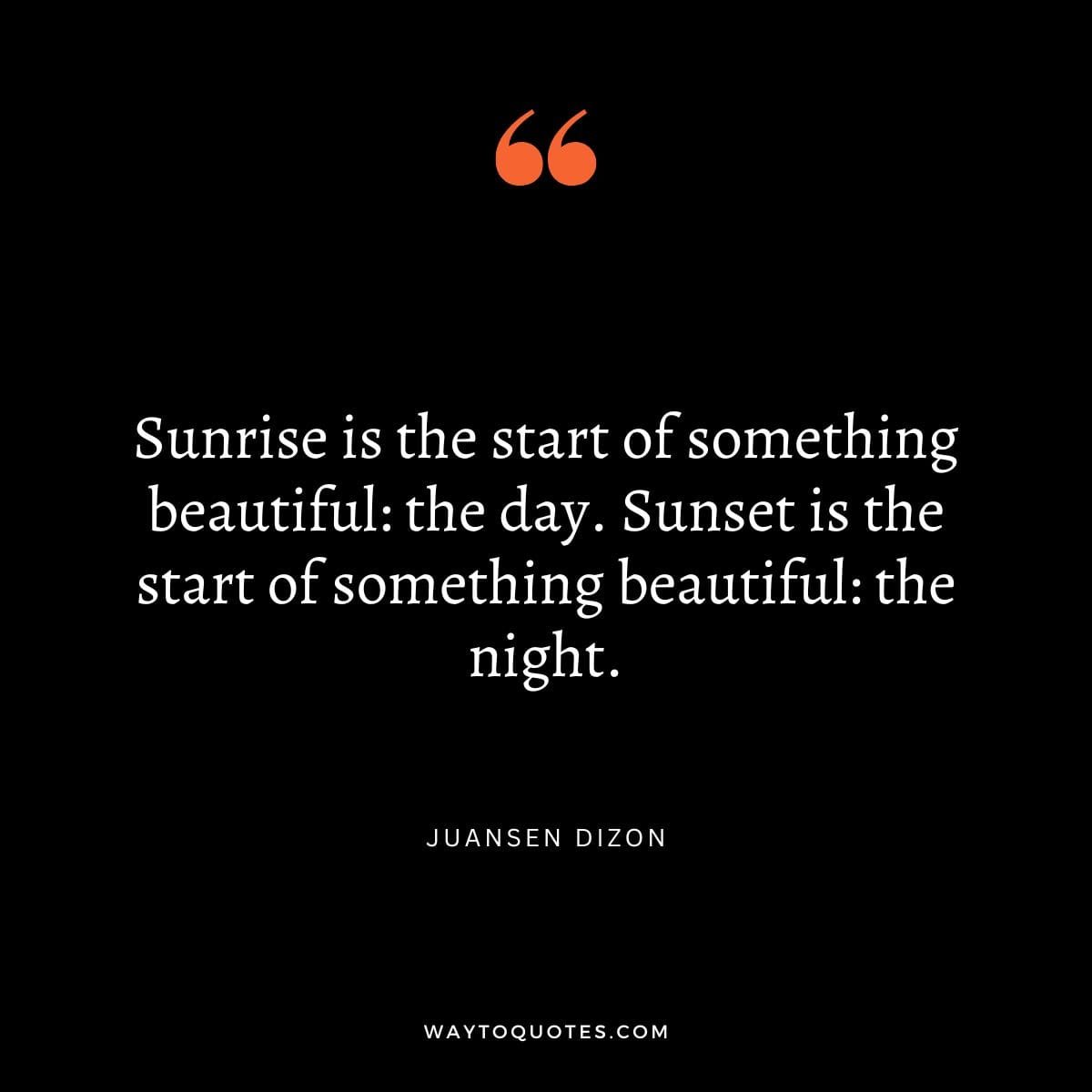 Sunset Quotes