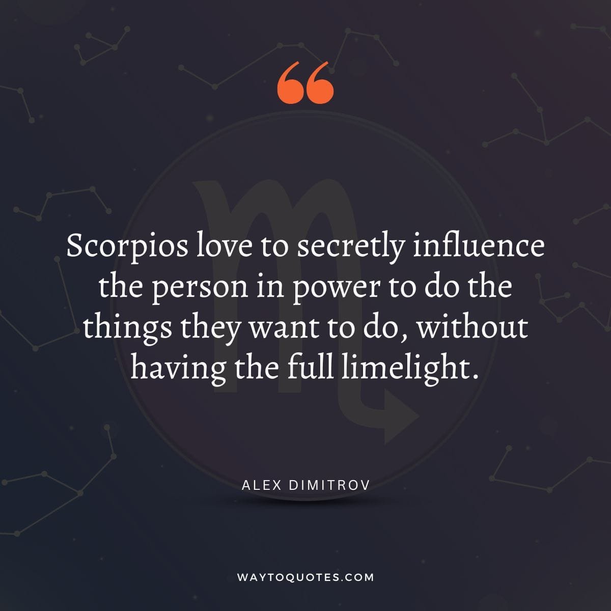Scorpio Quotes