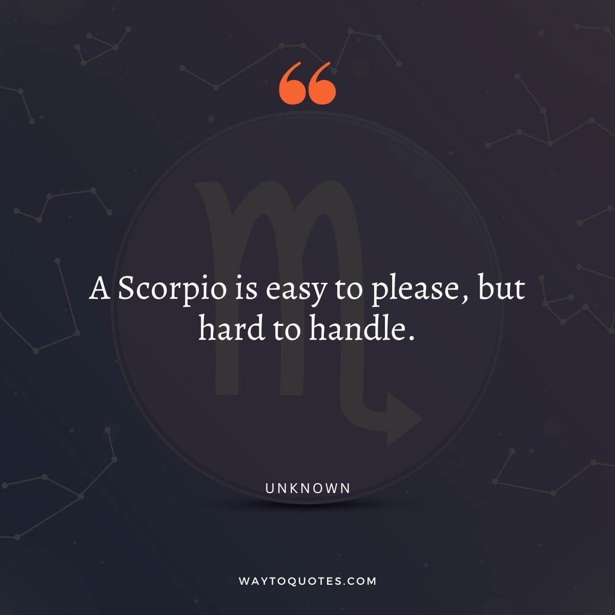 Scorpio Quotes