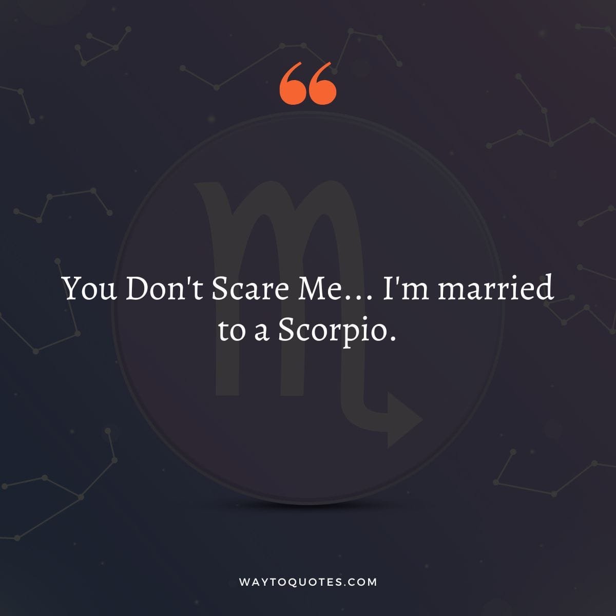 Funny Scorpio Quotes